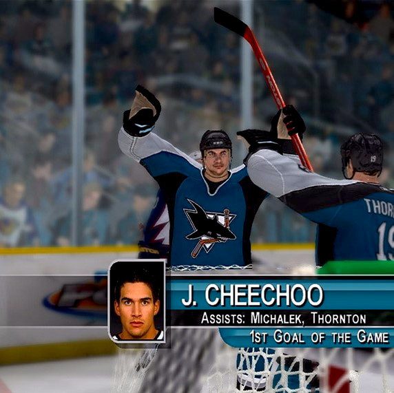 NHL 2K8 Sony PlayStation 2 Game - Screenshot