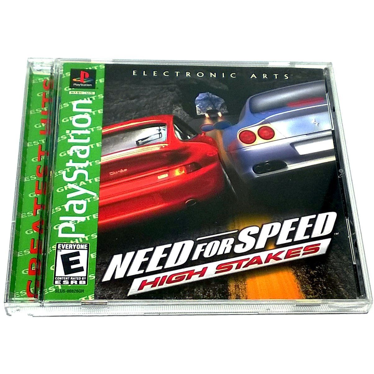 Need for Speed: High Stakes (Greatest Hits edition) for PlayStation - Front of case