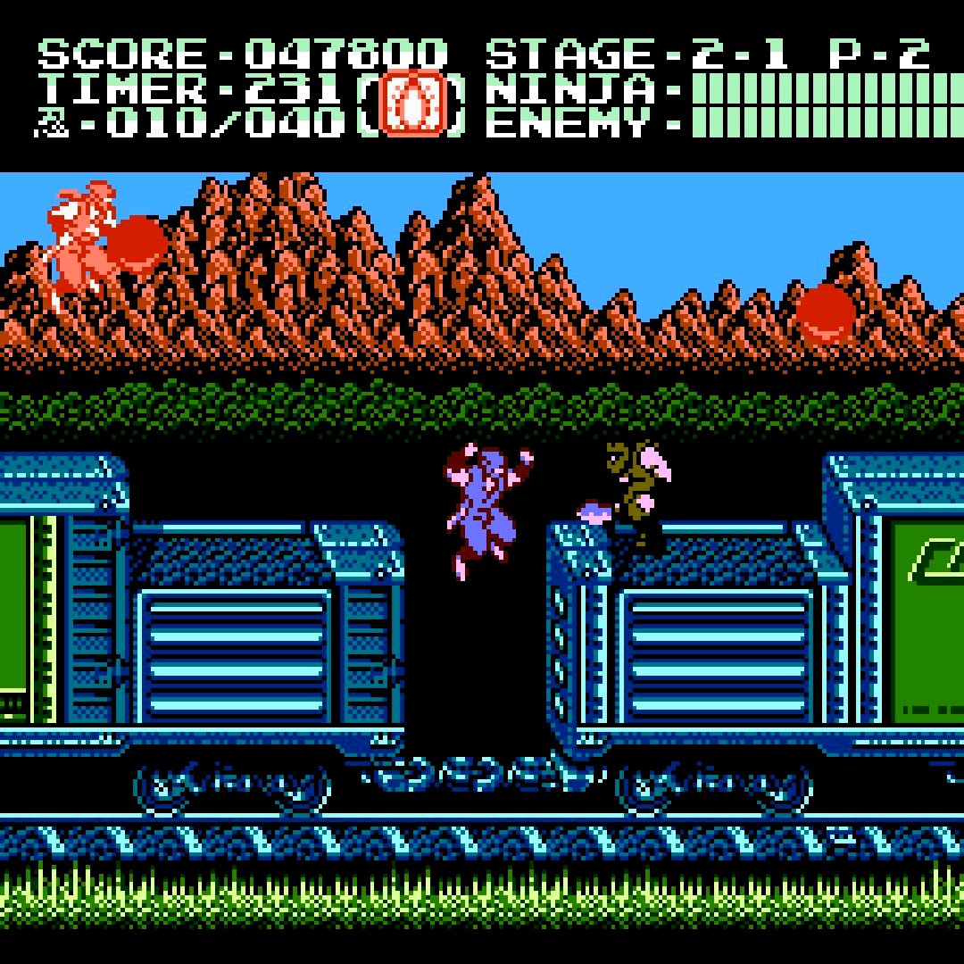 Ninja Gaiden II: The Dark Sword of Chaos NES Nintendo Game - Screenshot 3