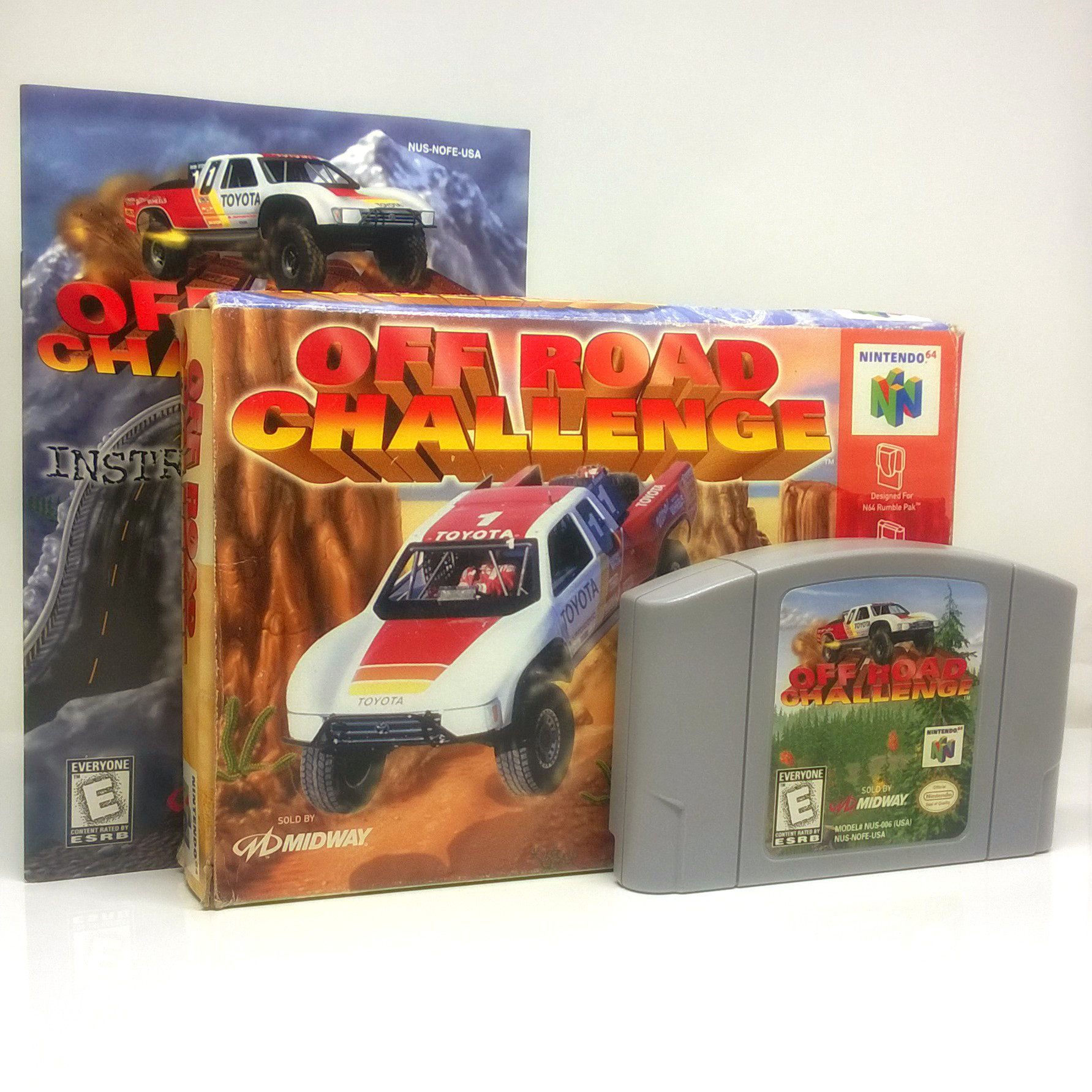 Off Road Challenge Nintendo N64 Game