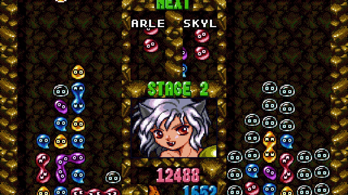 Puyo Puyo Tsuu | Sega Saturn | Japan | Screenshot