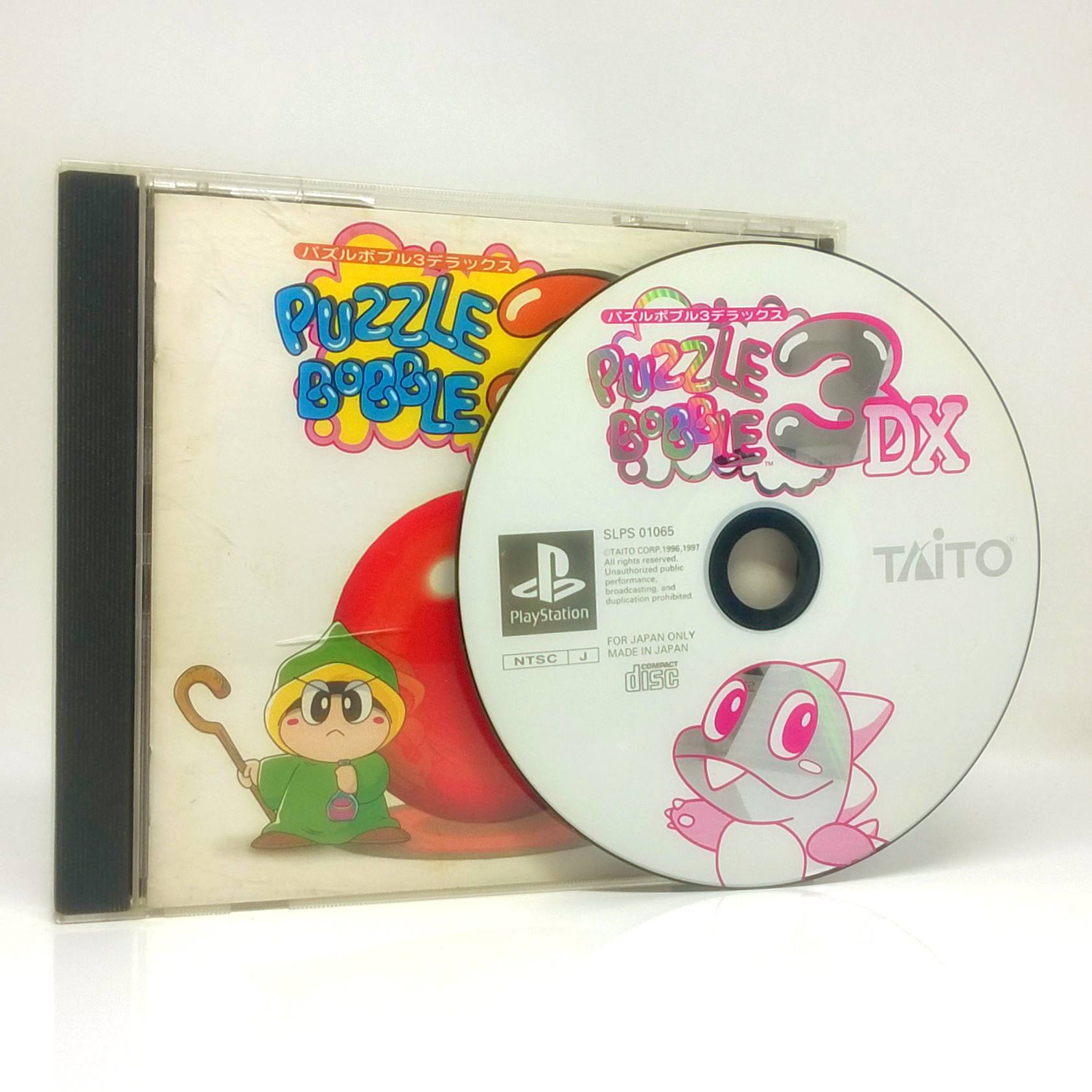 Puzzle Bobble 3 DX Japan Import Sony PlayStation Game