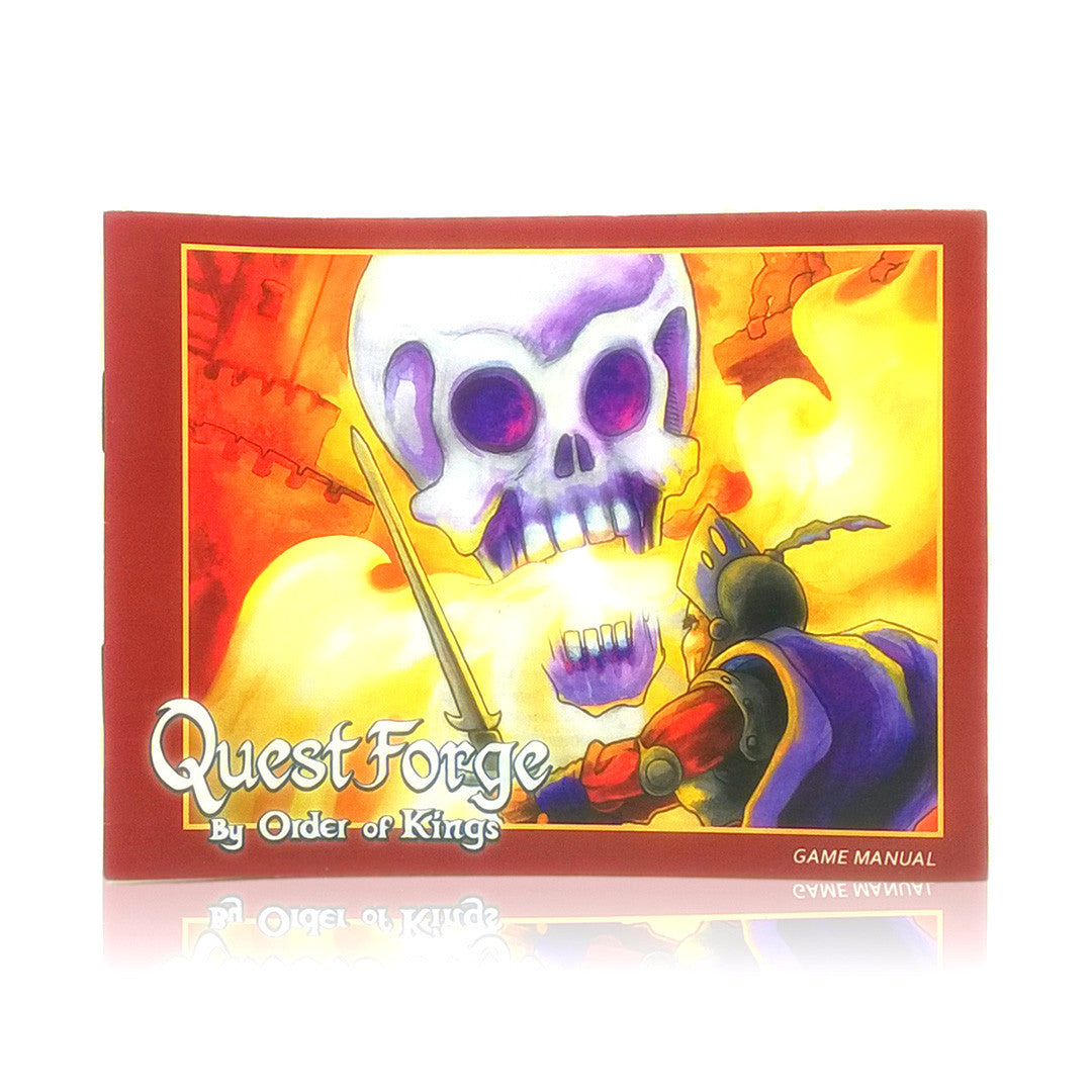 Quest Forge: By Order of Kings NES Nintendo Game - Manual