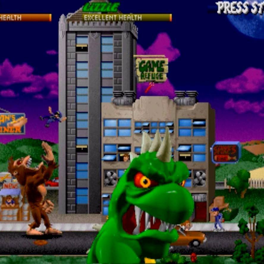 Rampage World Tour Nintendo 64 N64 Game - Screenshot