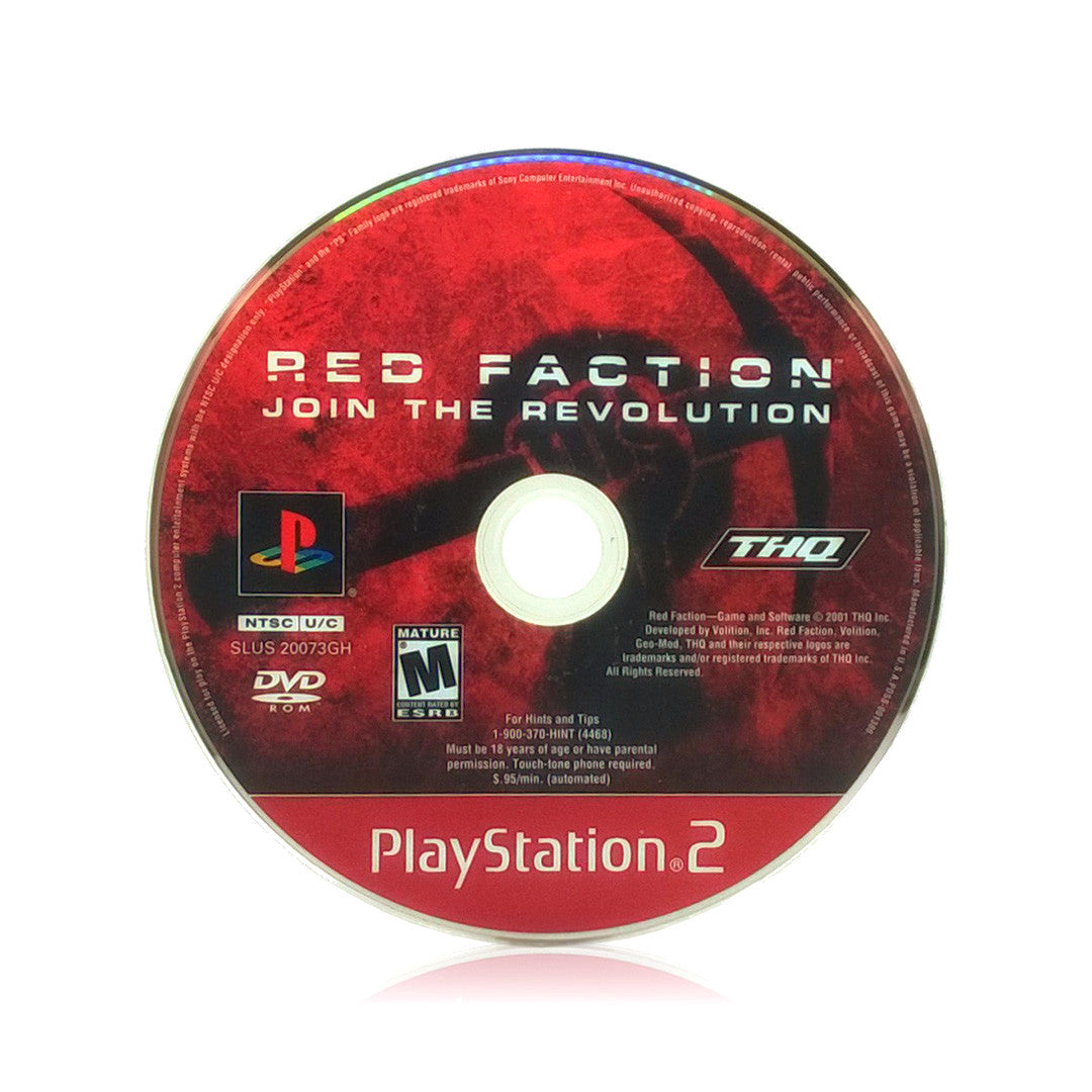 Red Faction Sony PlayStation 2 Game - Disc