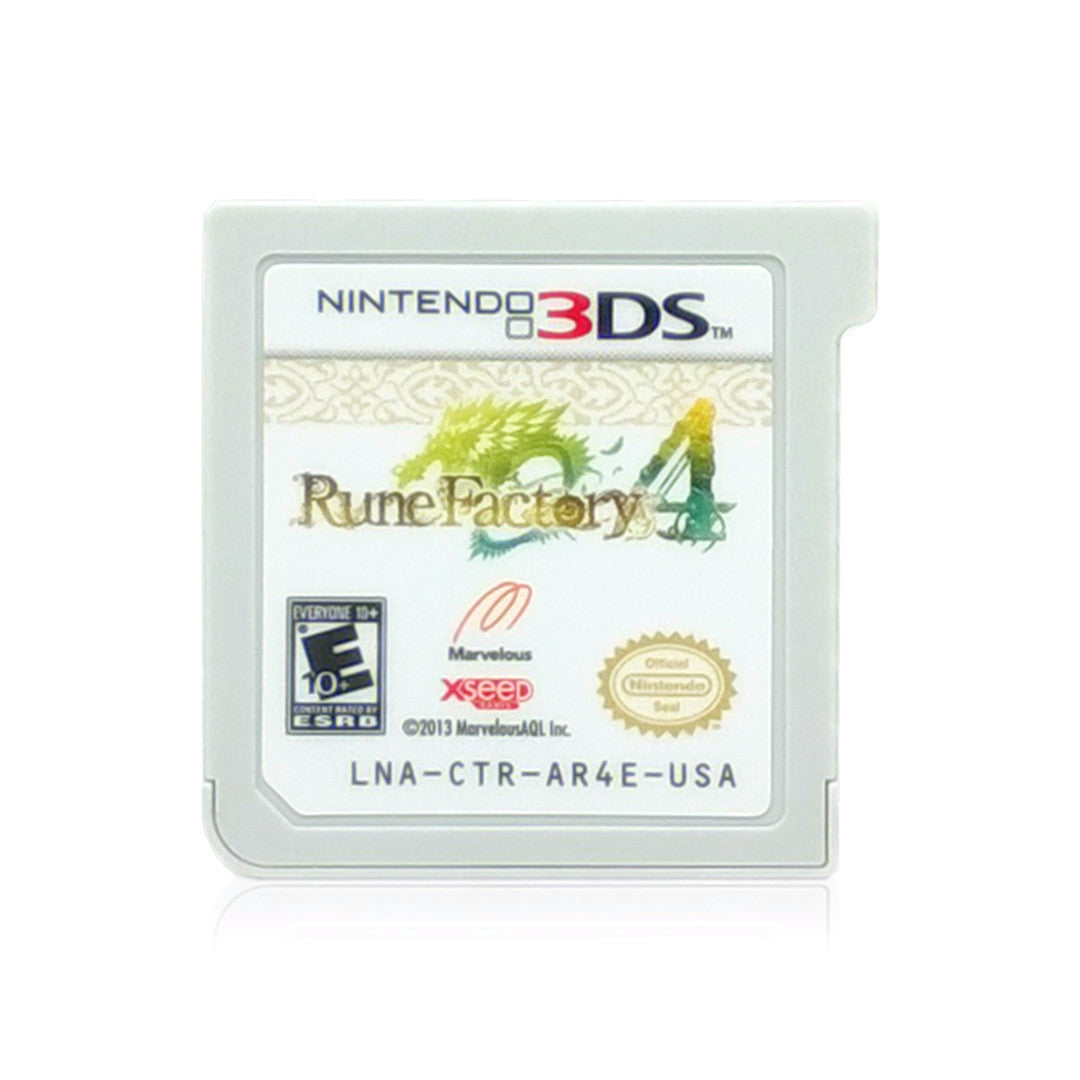 Rune Factory 4 Nintendo 3DS Game - Card