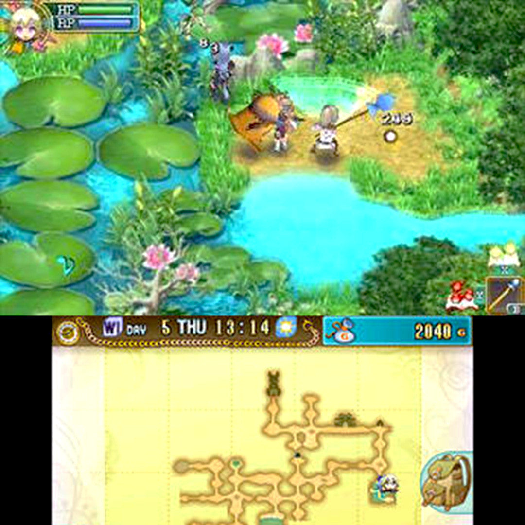 Rune Factory 4 Nintendo 3DS Game - Screenshot