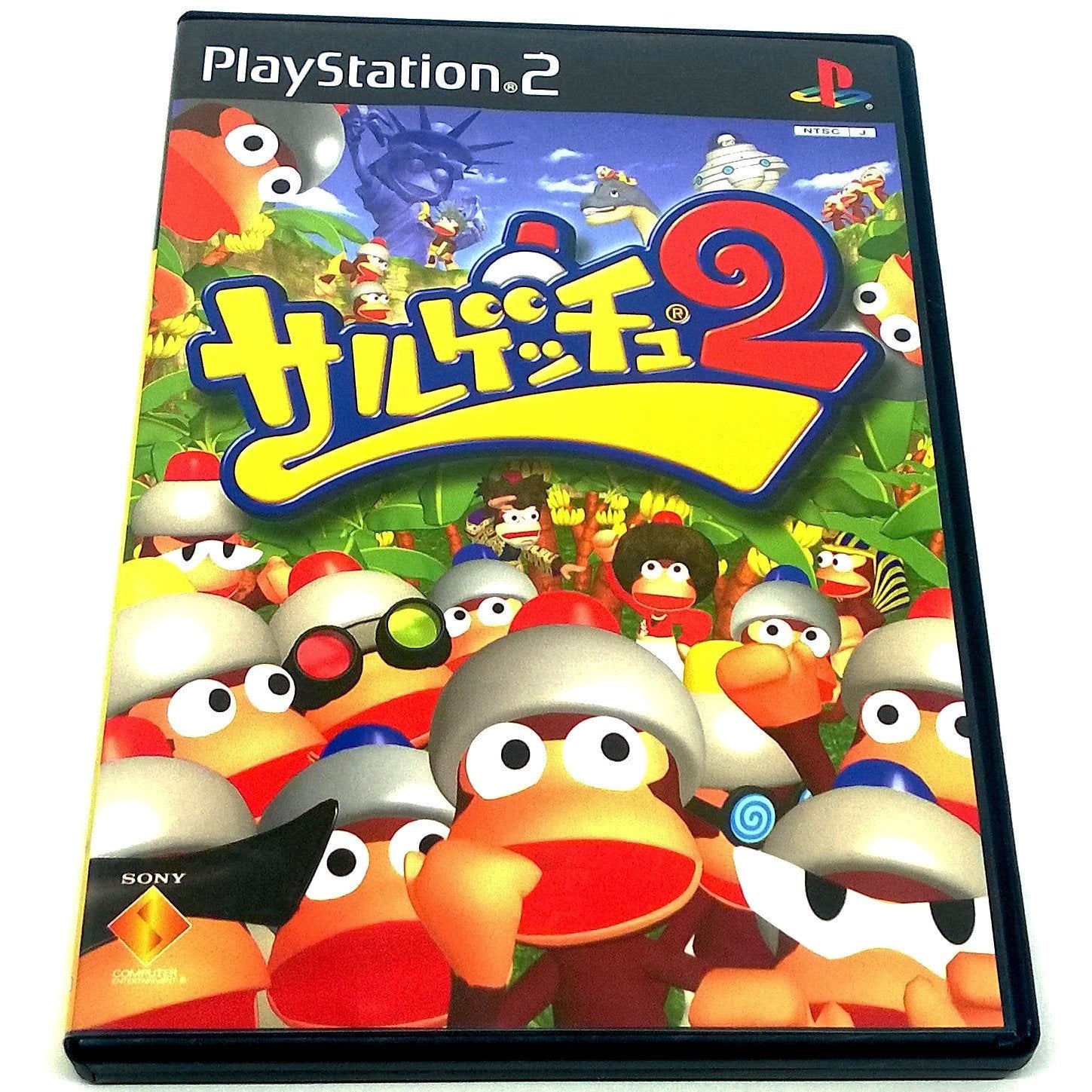 Saru! Get You! 2 for PlayStation 2 (Import) - Front of case