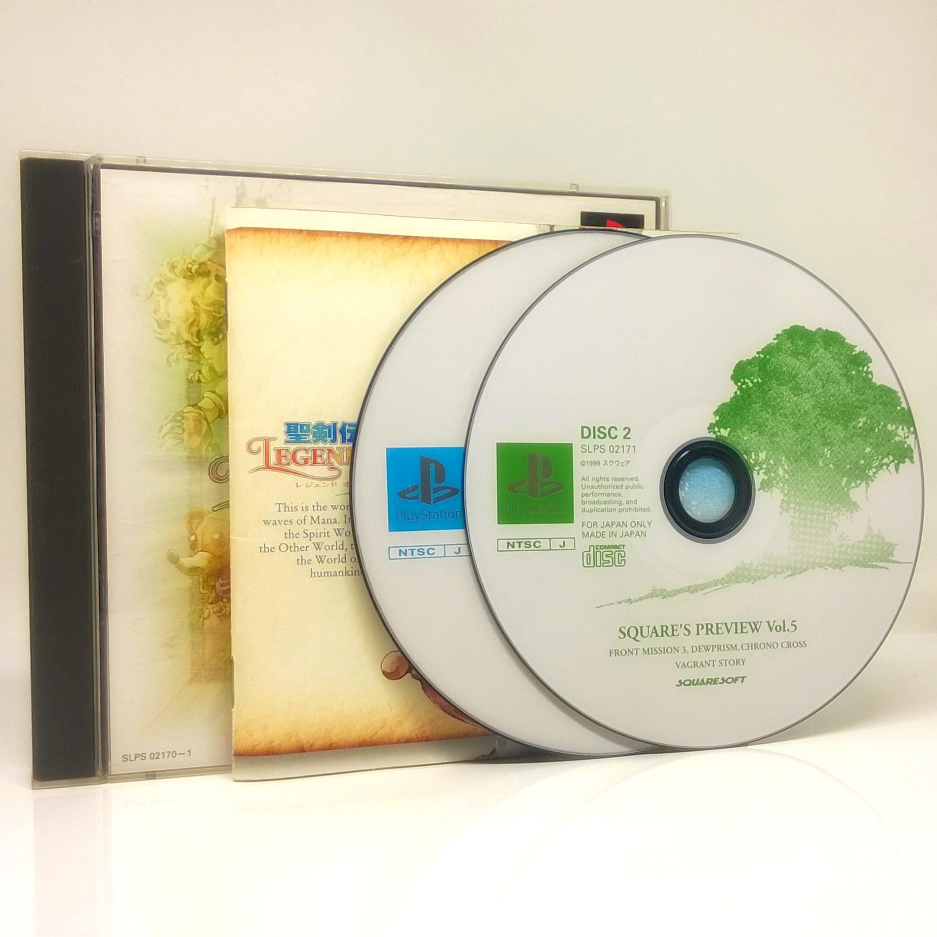 Seiken Densetsu: Legend of Mana Japan Import Sony PlayStation Game