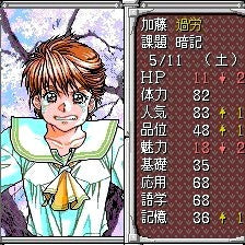 Sotsugyou: Graduation PC Engine Super CD-ROM² Game - Screenshot