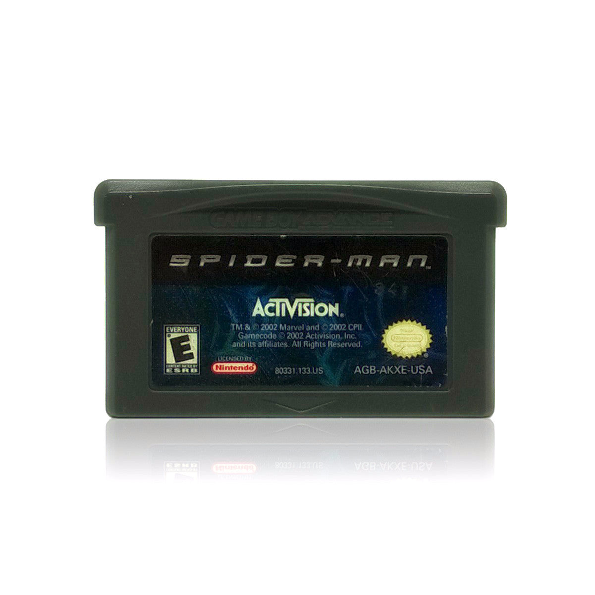 Spider-Man Nintendo GBA Game Boy Advance Game - Cartridge