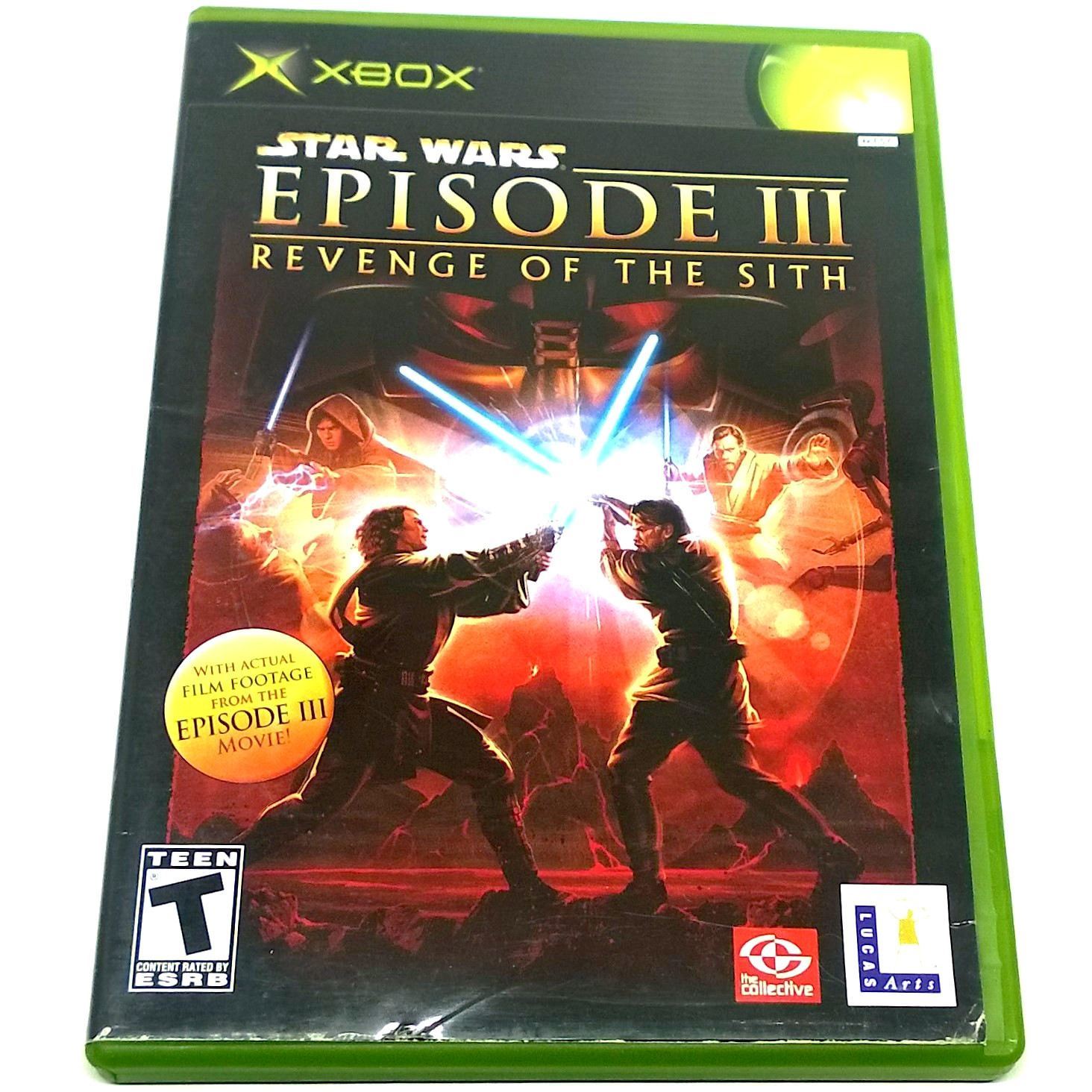 Star Wars Episode III: Revenge of the Sith for Xbox - Front of case