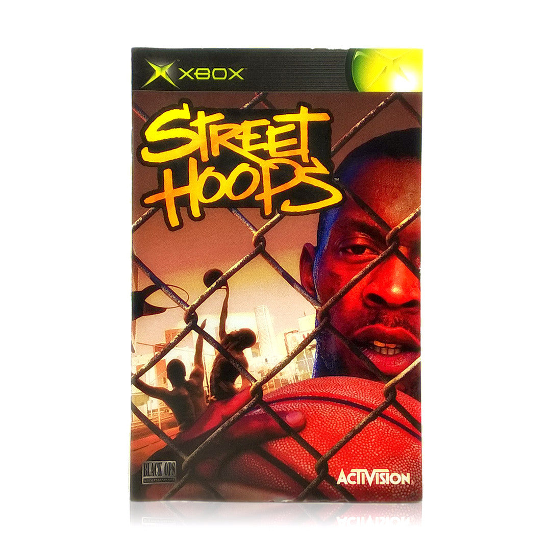 Street Hoops Microsoft Xbox Game - Manual