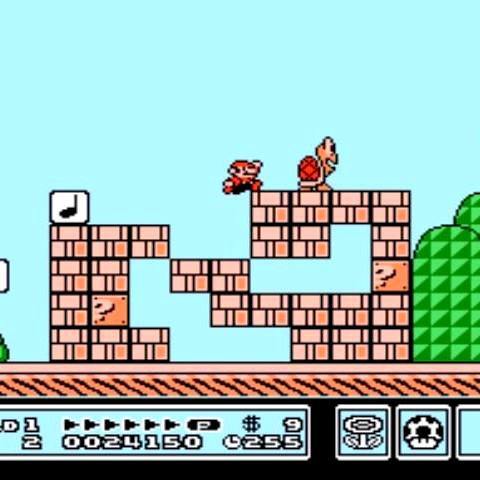 Super Mario Bros. 3 original NES Nintendo Game - Screenshot