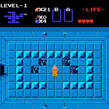 The Legend of Zelda NES Nintendo Game - Screenshot
