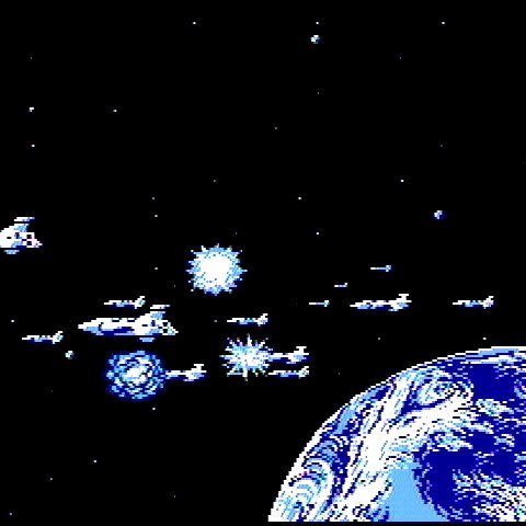 To the Earth NES Nintendo Game - Screenshot