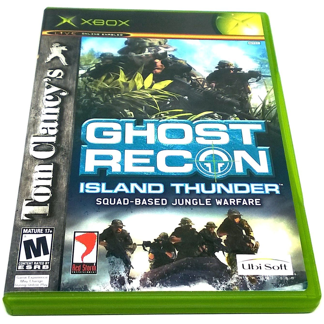 Tom Clancy's Ghost Recon: Island Thunder for Xbox - Front of case