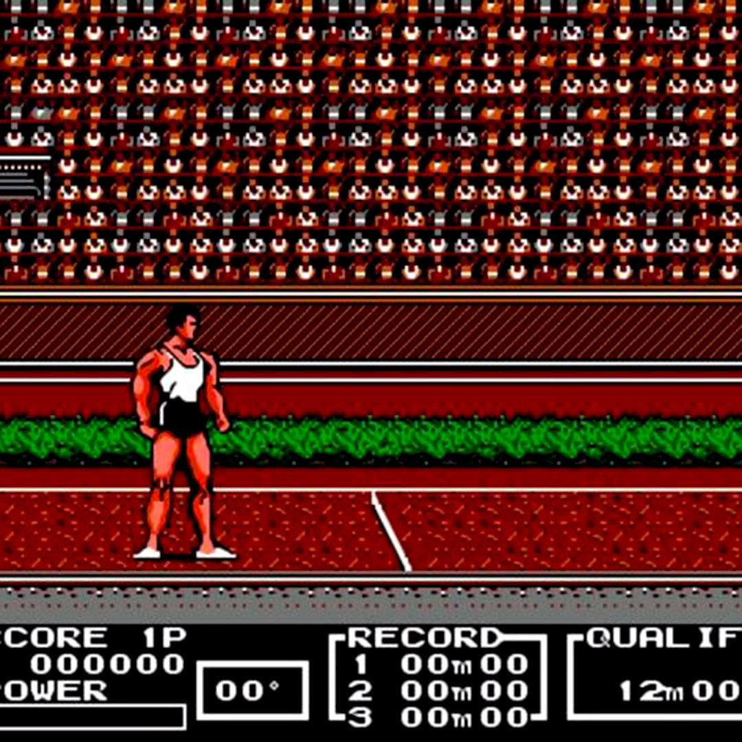 Track & Field II NES Nintendo Game - Screenshot