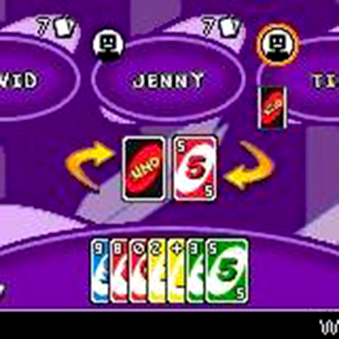Uno & Skip-Bo Nintendo GBA Game Boy Advance Game - Screenshot