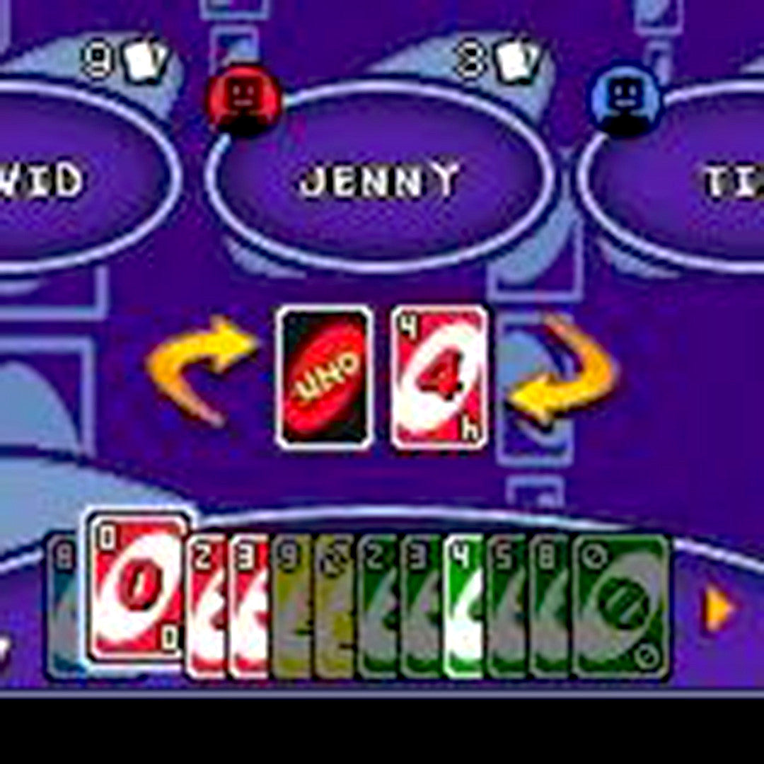 Uno & Skip-Bo Nintendo GBA Game Boy Advance Game - Screenshot