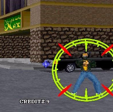 Virtua Cop 2 Import Sega Saturn Game - Screenshot