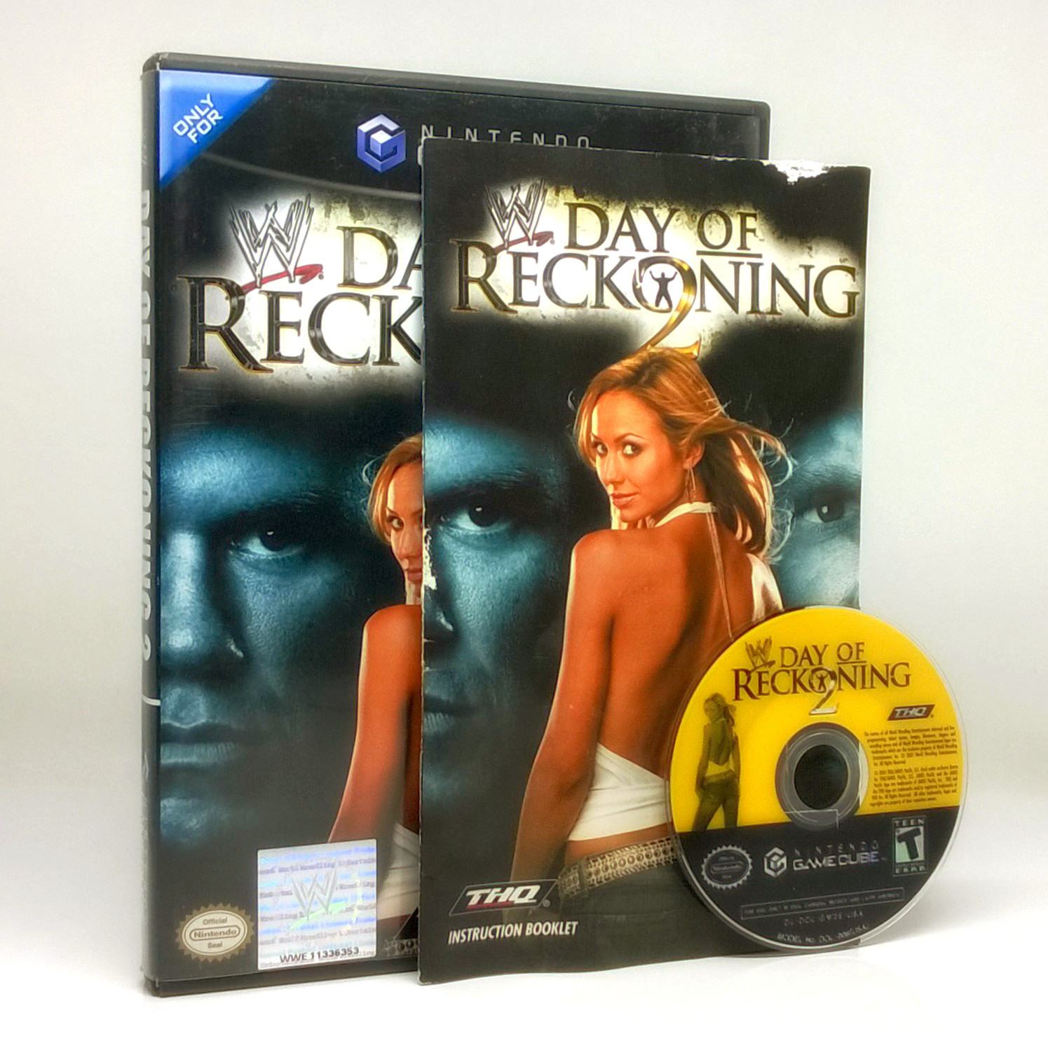 WWE Day of Reckoning 2 Nintendo Gamecube Game
