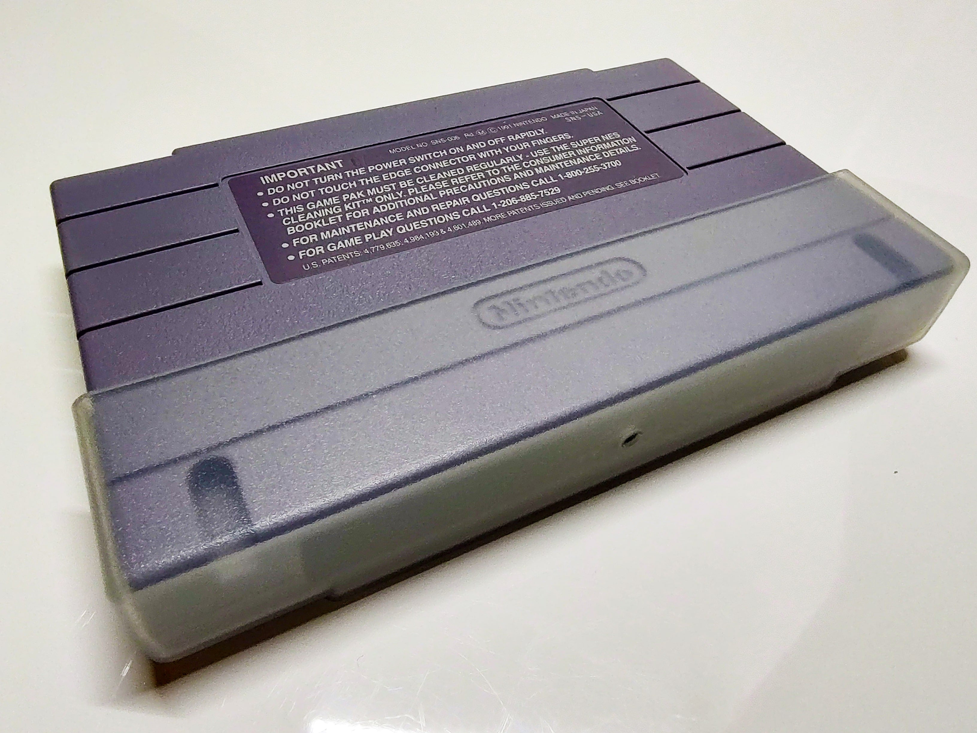 Actraiser | Super Nintendo | Cartridge | Back