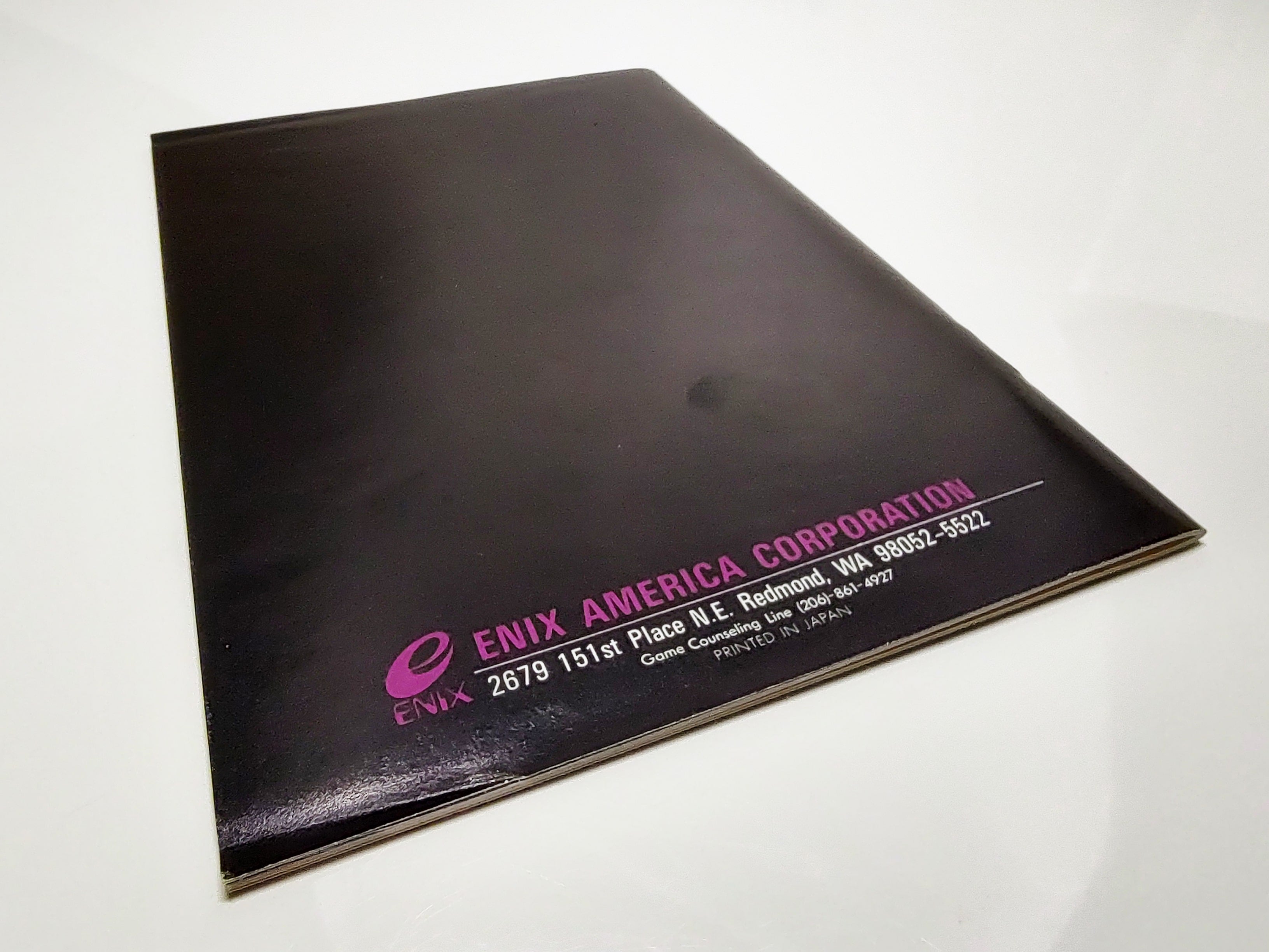 Actraiser | Super Nintendo | Manual | Back