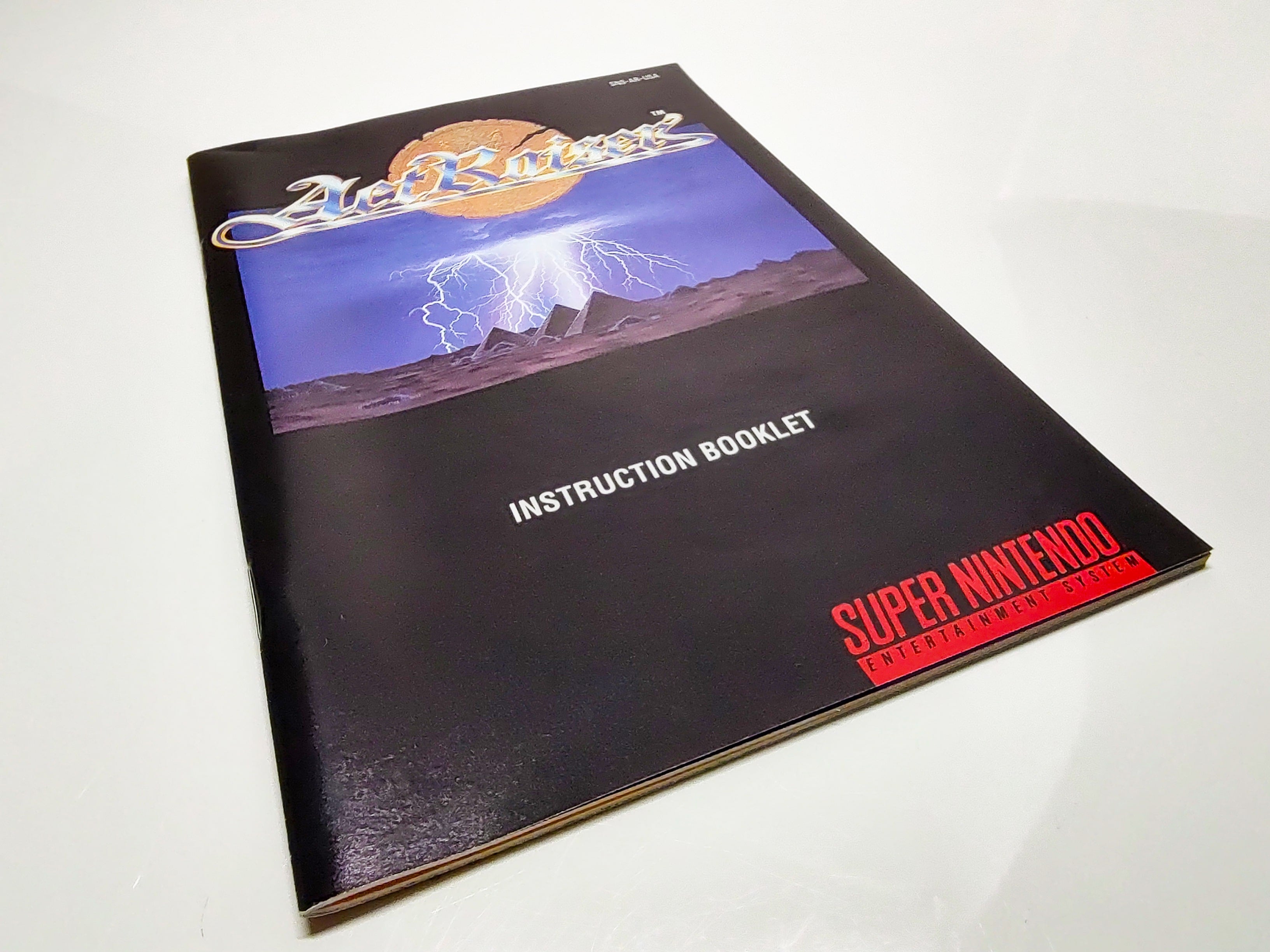 Actraiser | Super Nintendo | Manual | Front