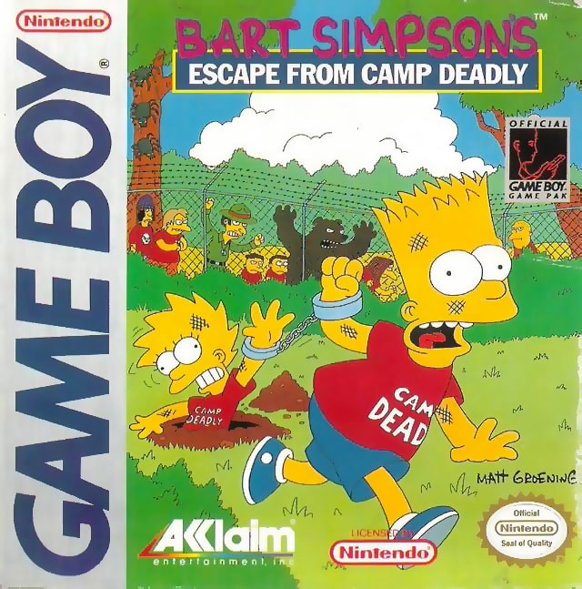 Bart Simpson's Escape from Camp Deadly | Nintendo Game Boy