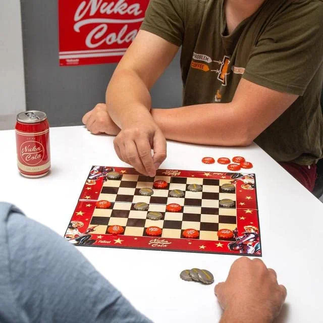 Fallout Nuka-Cola Checkers | USAOPOLY | Play