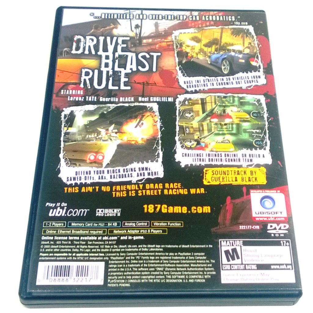 Game - 187 Ride Or Die