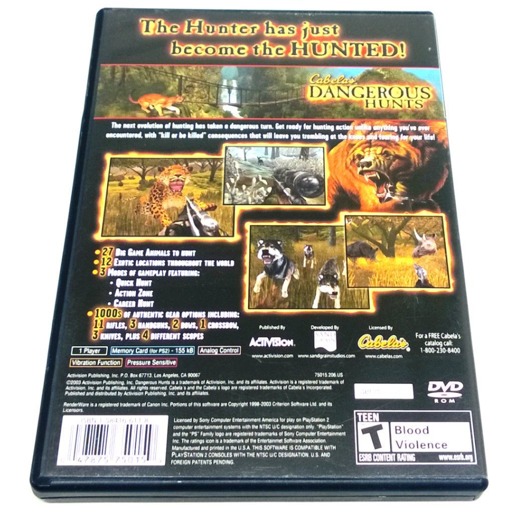 Game - Cabela's Dangerous Hunts