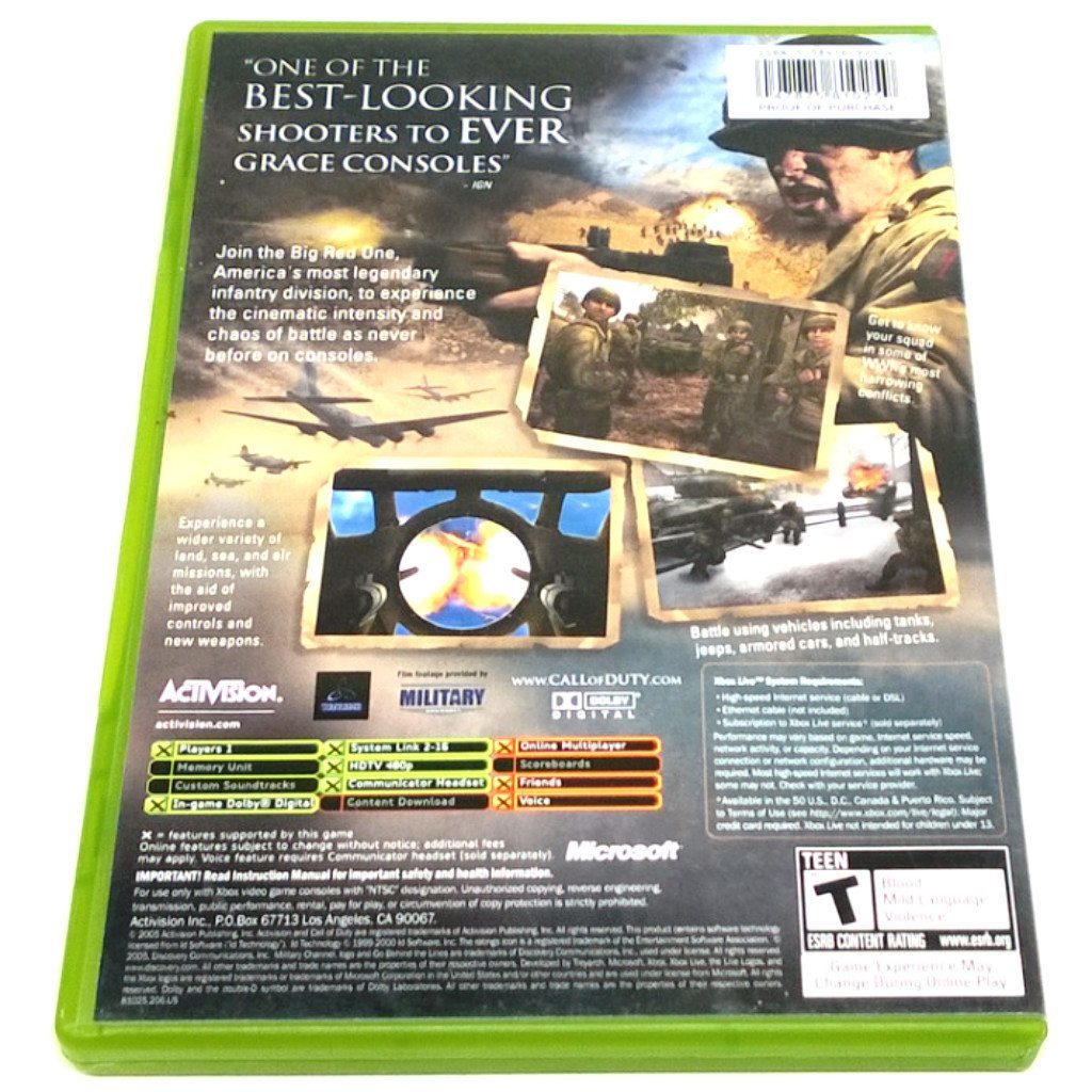 Game - Call Of Duty 2: Big Red One