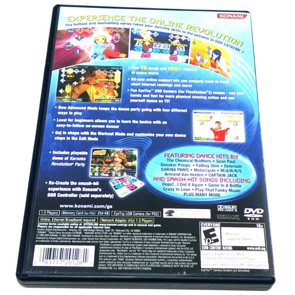 Game - Dance Dance Revolution Extreme 2