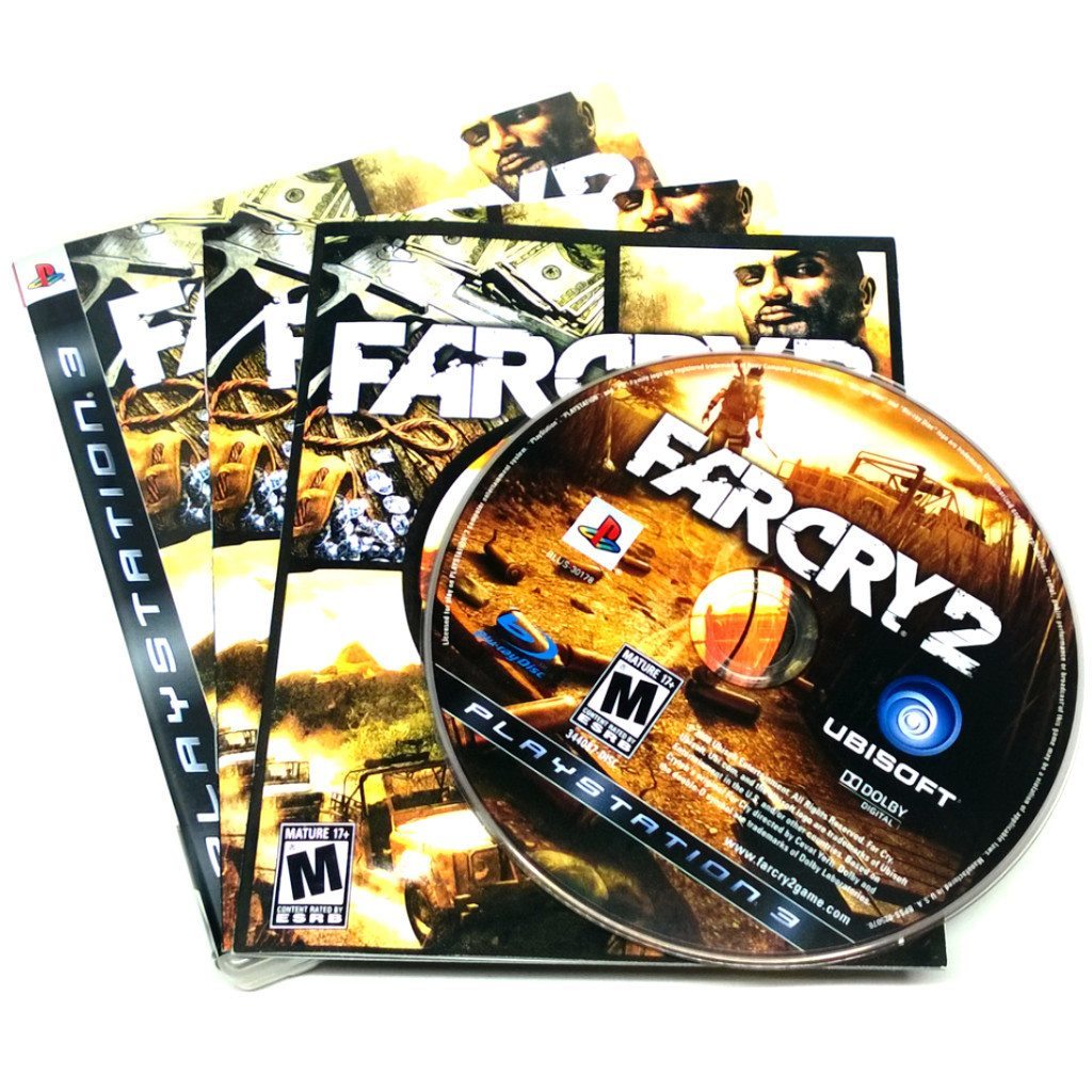 FAR CRY 2 - PlayStation 3 PS3 With Map & Manual