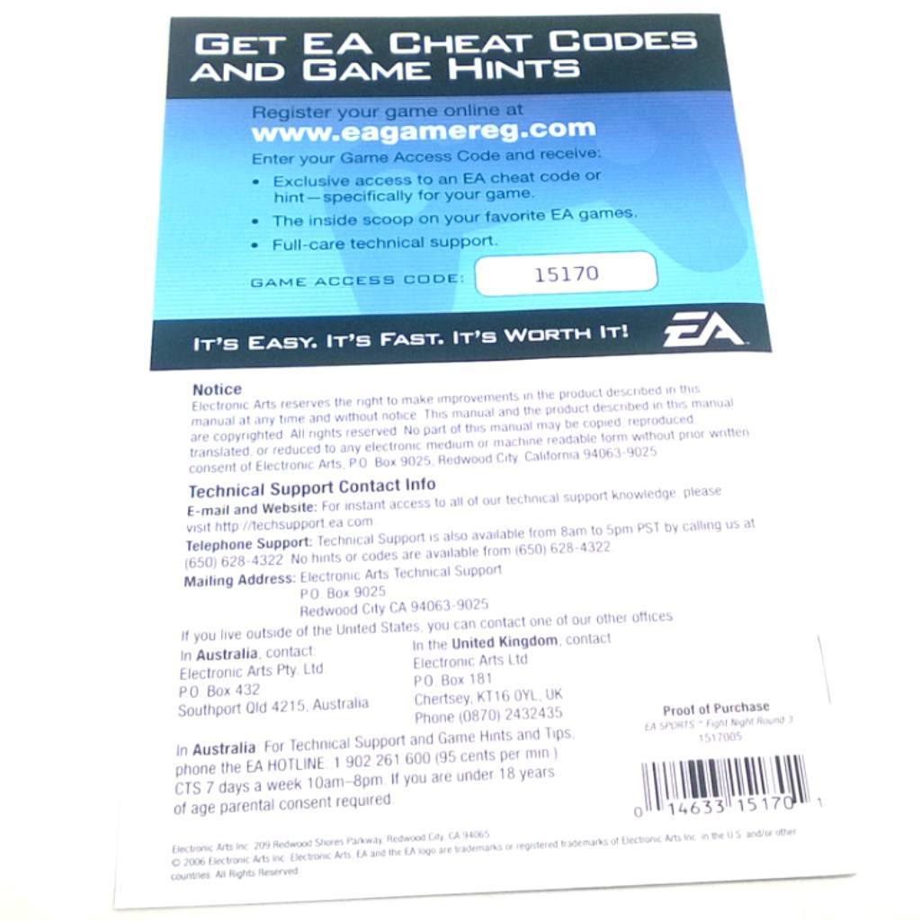 Game - Fight Night Round 3