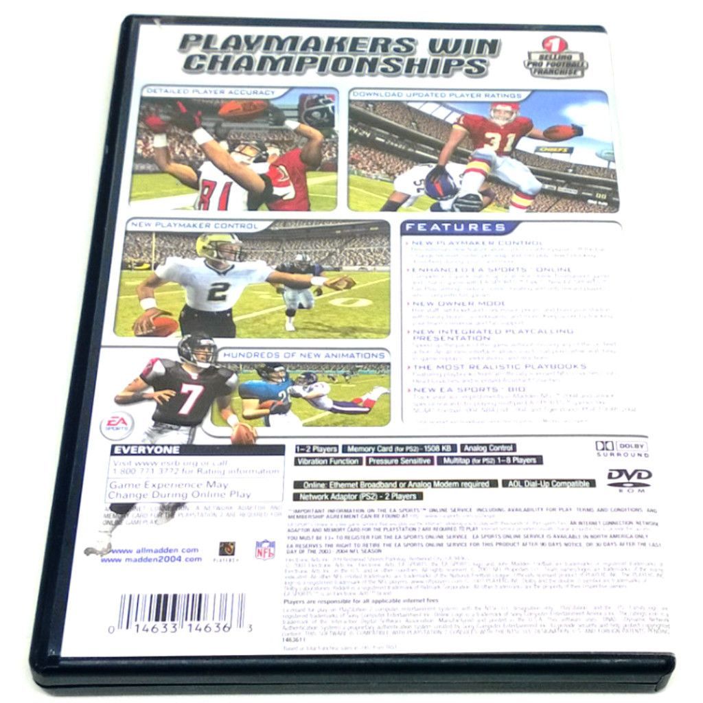 Game - Madden NFL 2004