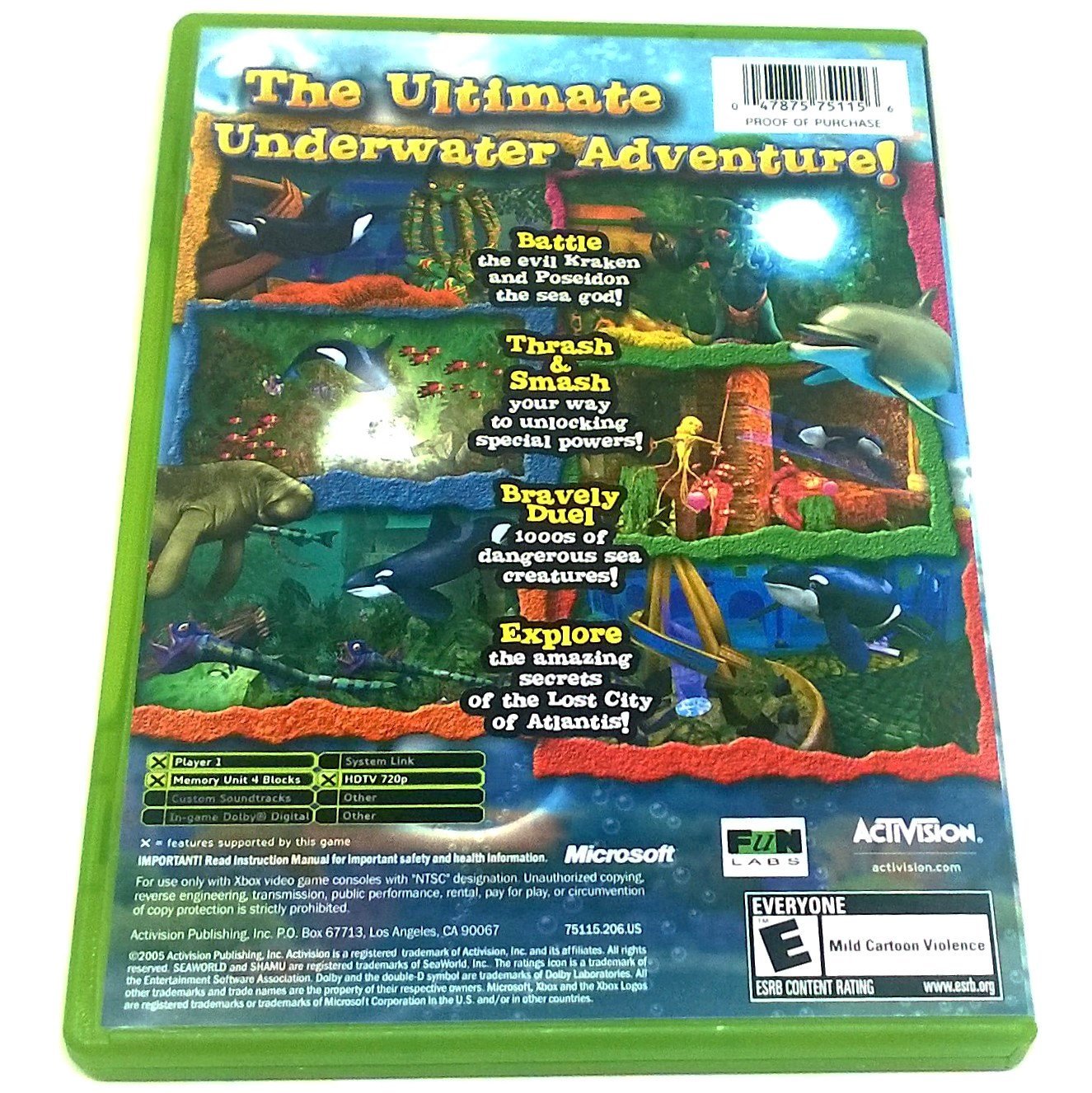 Game - SeaWorld: Shamu's Deep Sea Adventures