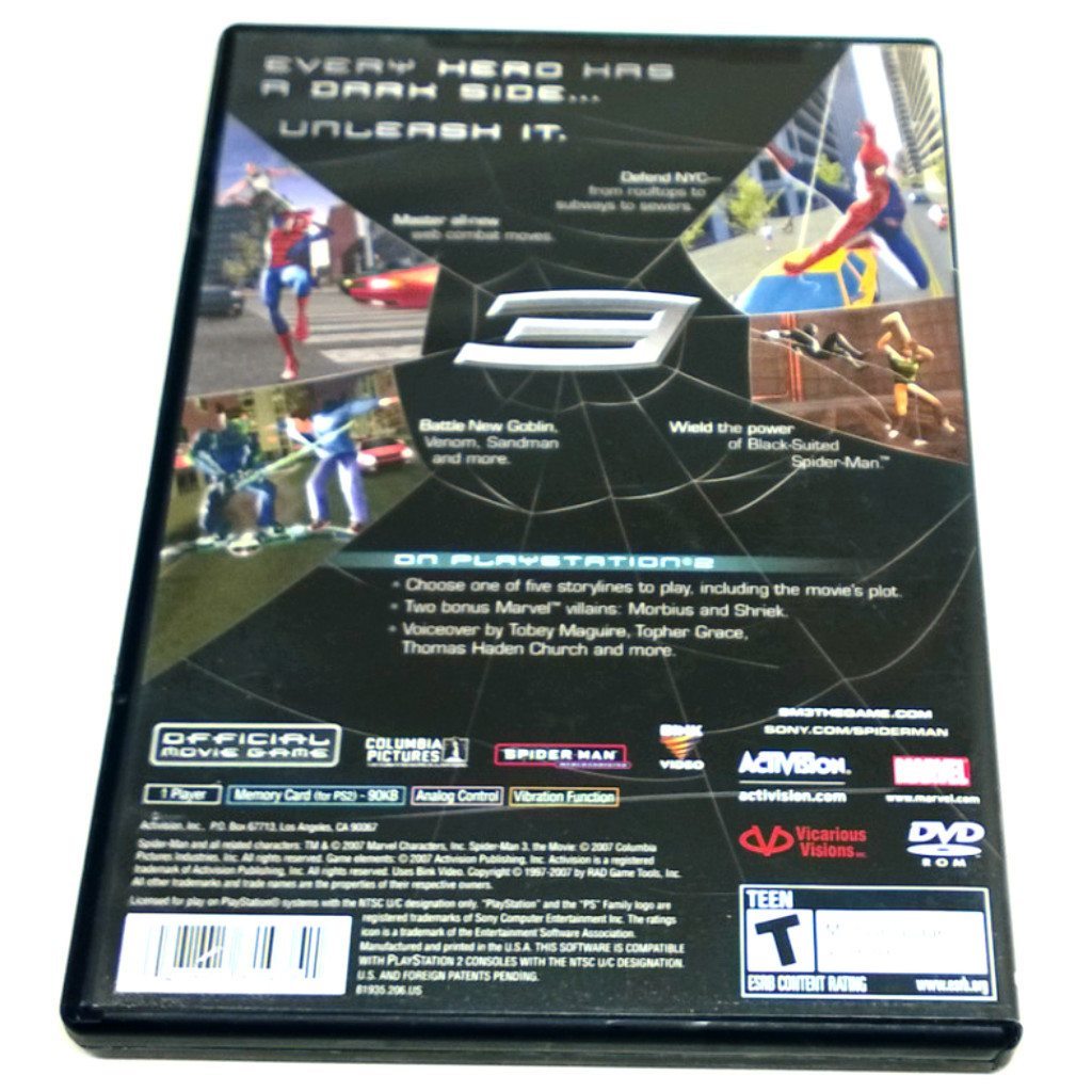 Game - Spider-Man 3