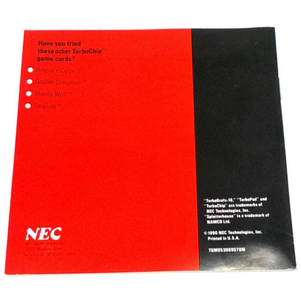 Game - Splatterhouse