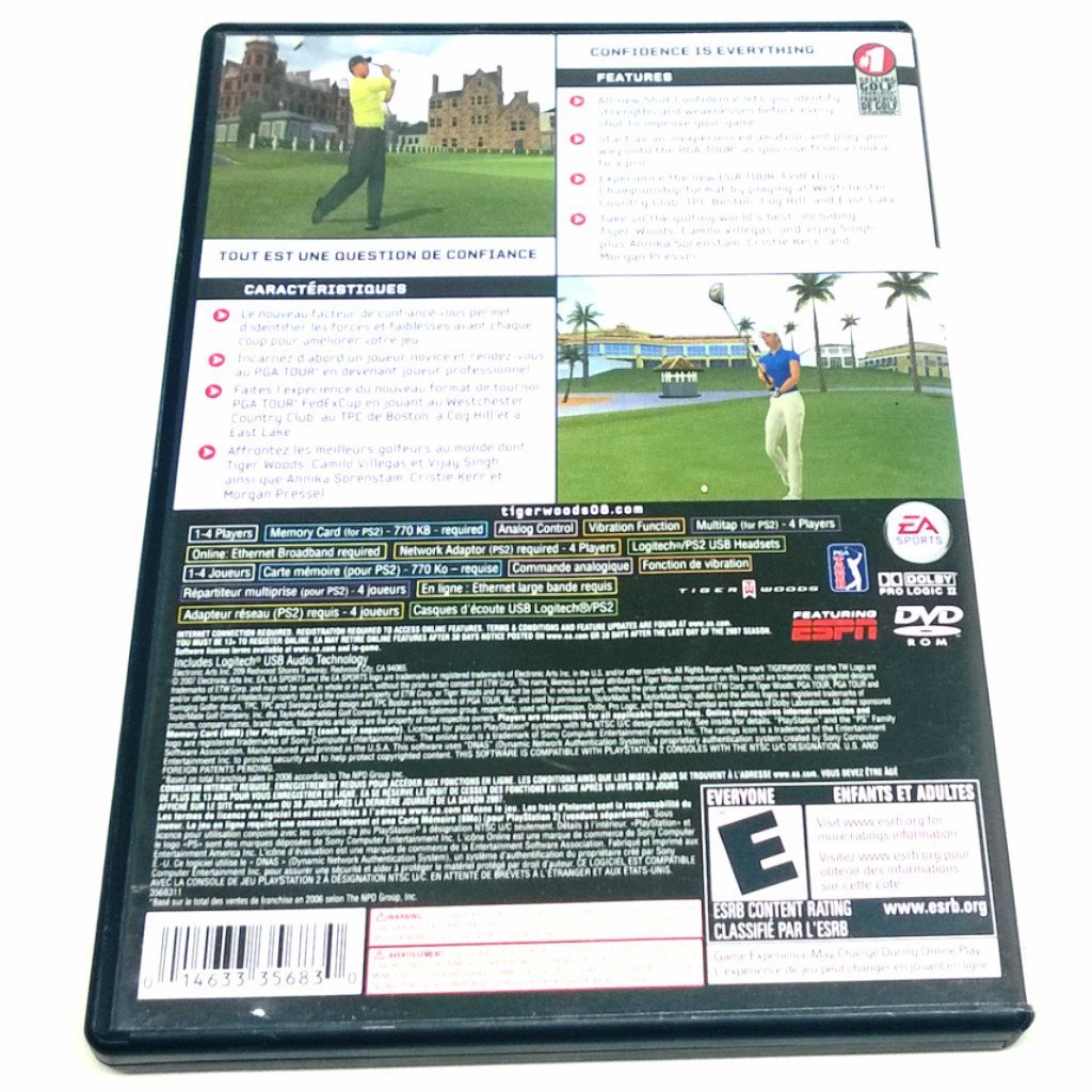Game - Tiger Woods PGA Tour 08