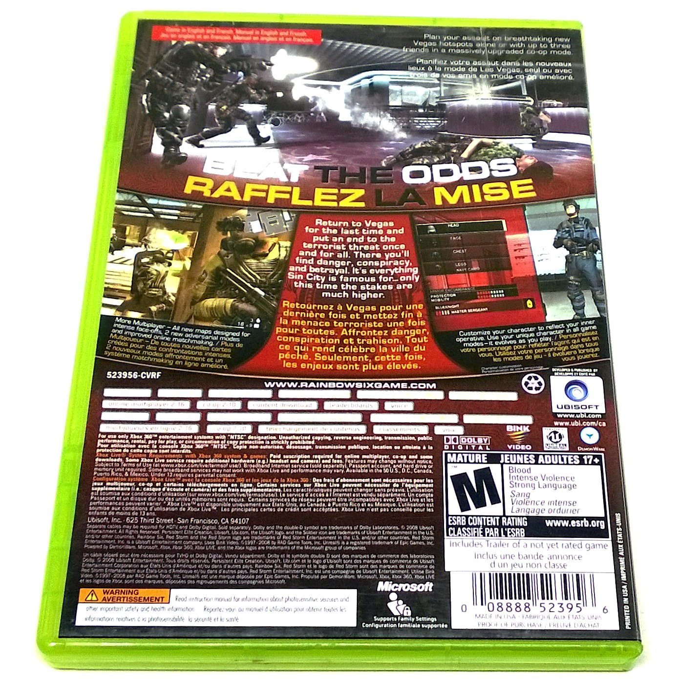 Game - Tom Clancy's Rainbow Six Vegas 2