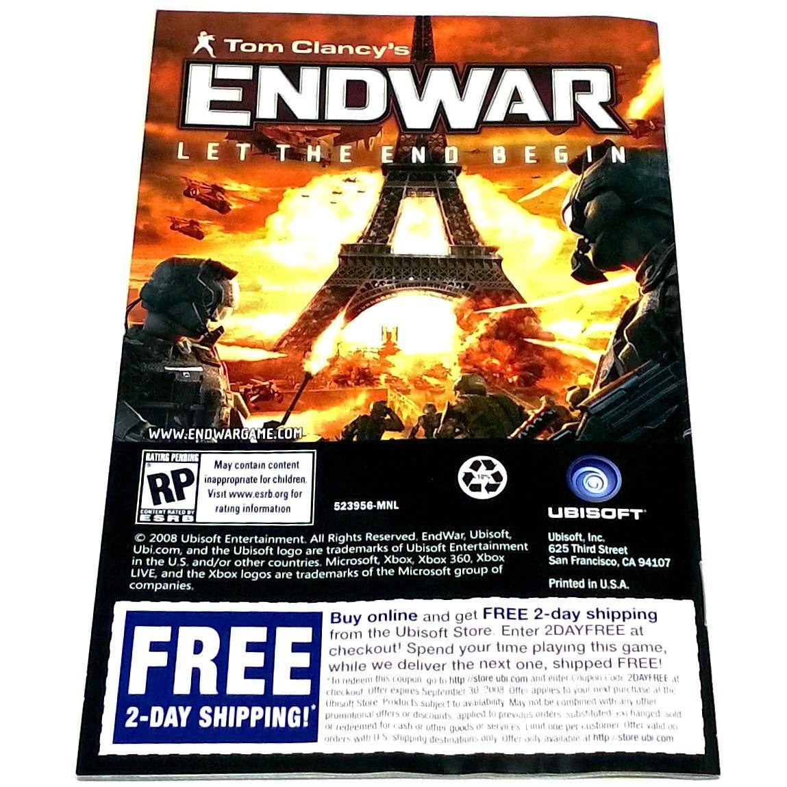 Game - Tom Clancy's Rainbow Six Vegas 2