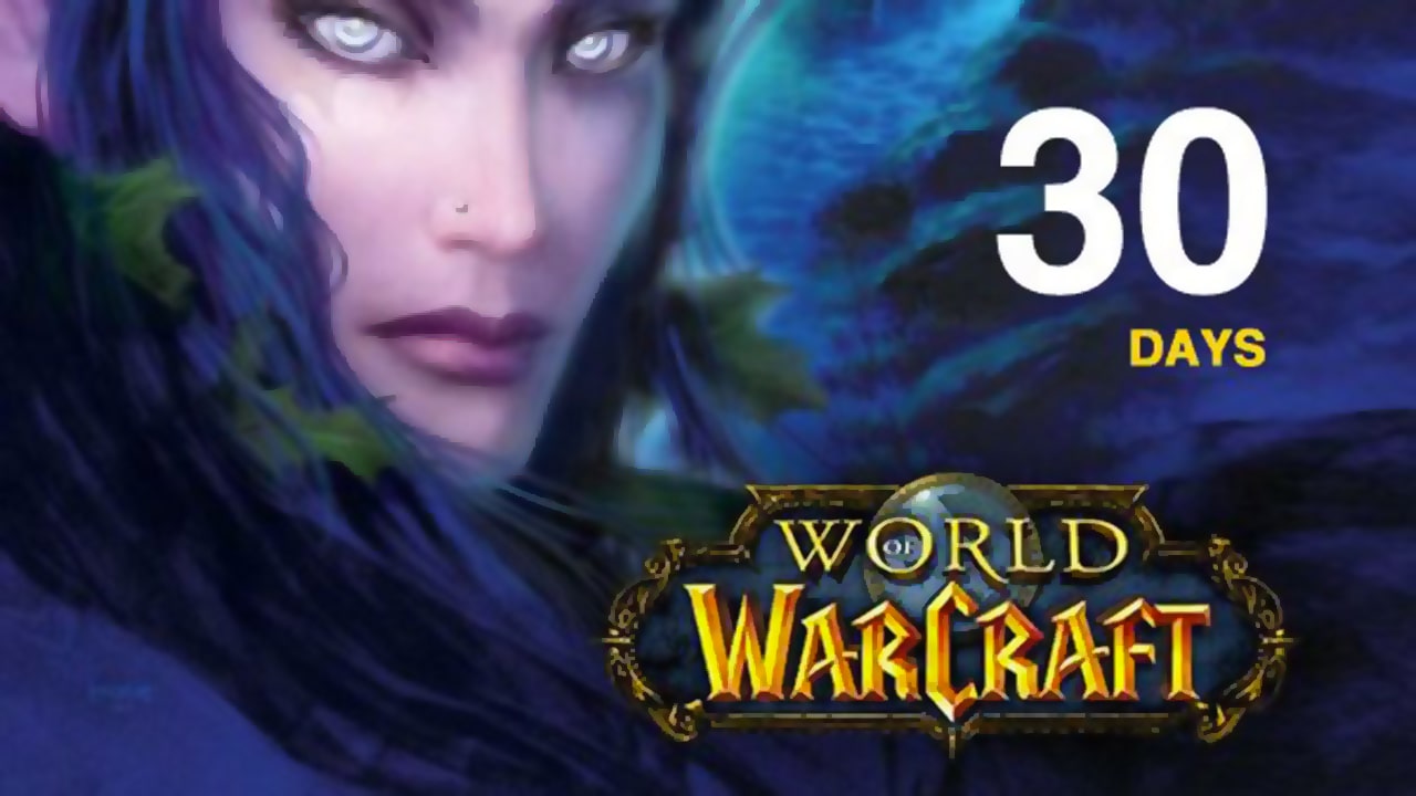 World of Warcraft 30 Day Game Time