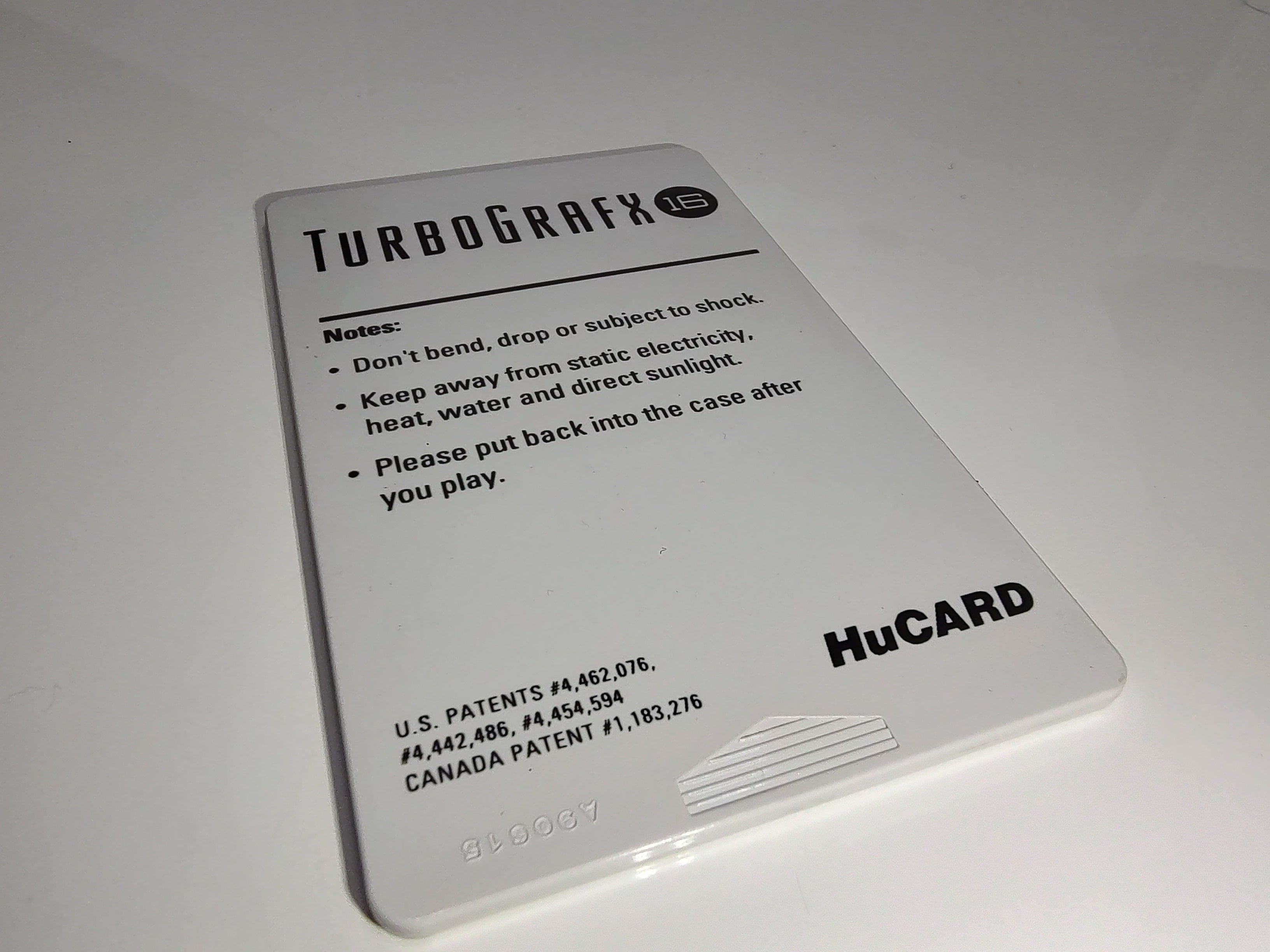 Keith Courage in Alpha Zones | TurboGrafx-16 | HuCARD | Back