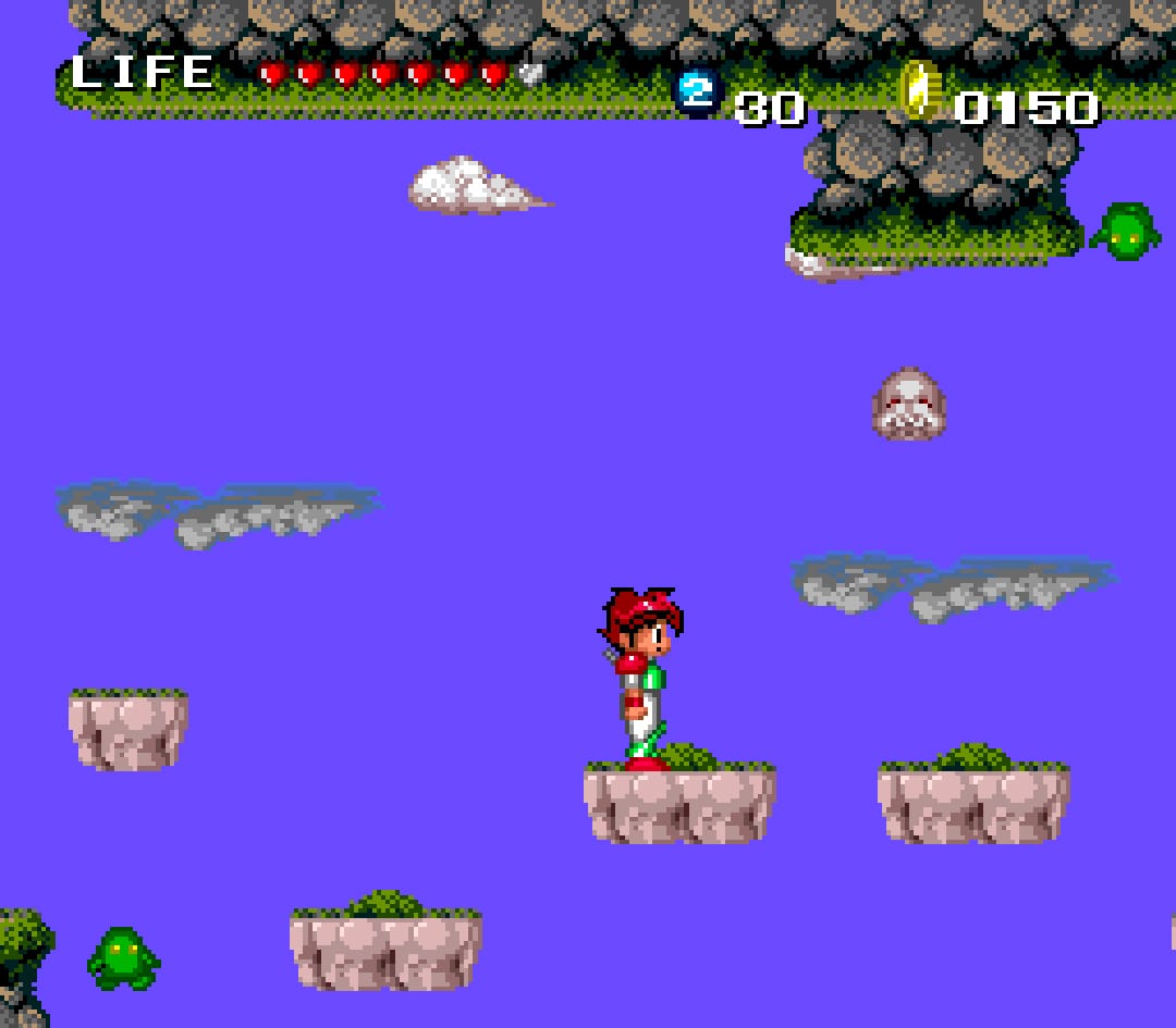 Keith Courage in Alpha Zones | TurboGrafx-16 | Screenshot