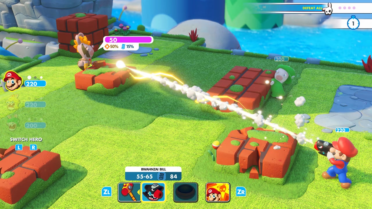 Mario + Rabbids Kingdom Battle Gold Edition | Nintendo Switch Game | Screenshot
