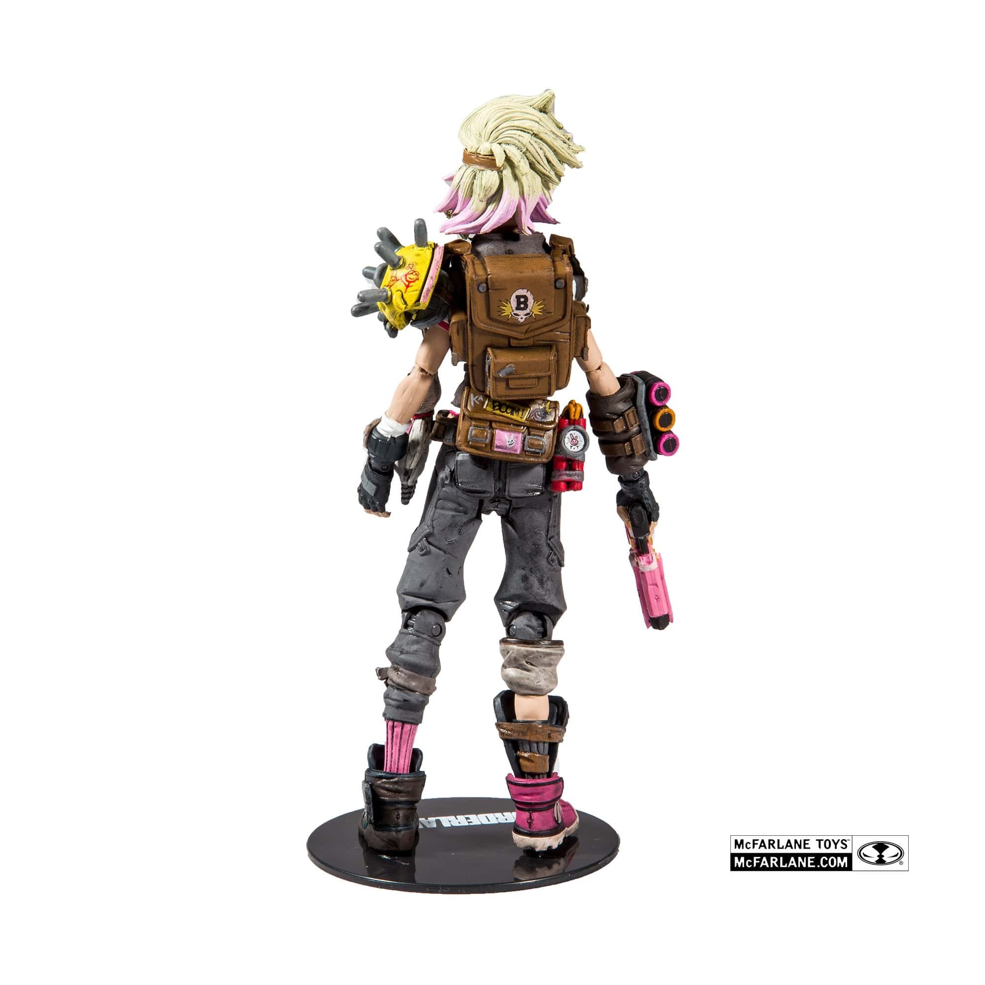 McFarlane Toys | Borderlands 3 | Tiny Tina Action Figure | Back View