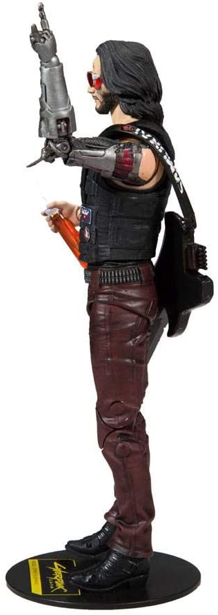 McFarlane Toys | Cyberpunk 2077 | Johnny Silverhand Action Figure | Left